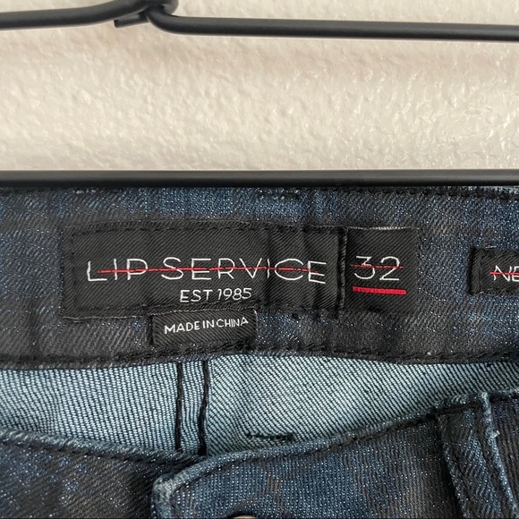 Lip Service Needle Plaid Jeans Size 32 - Picture 4 of 9